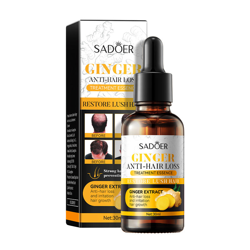 SADOER Ginger Refreshing Shampoo for Smooth Hair