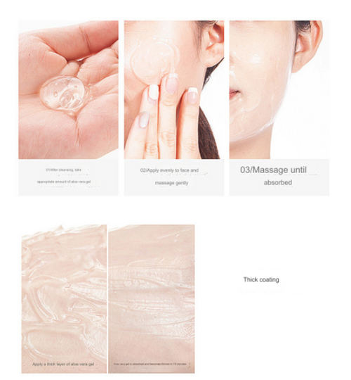 Aloe Vera Gel for Hydration and Acne Scar Care