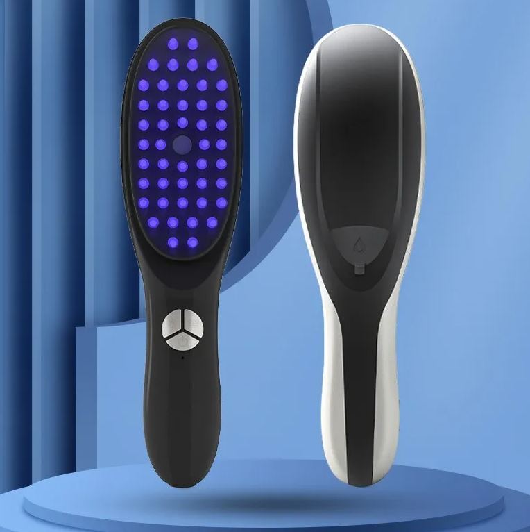 Scalp Massager Comb For Spray Hair Growth Phototherapy Hair Regrowth Brush Anti Hair Loss Head Care Electric Massage Comb Brush