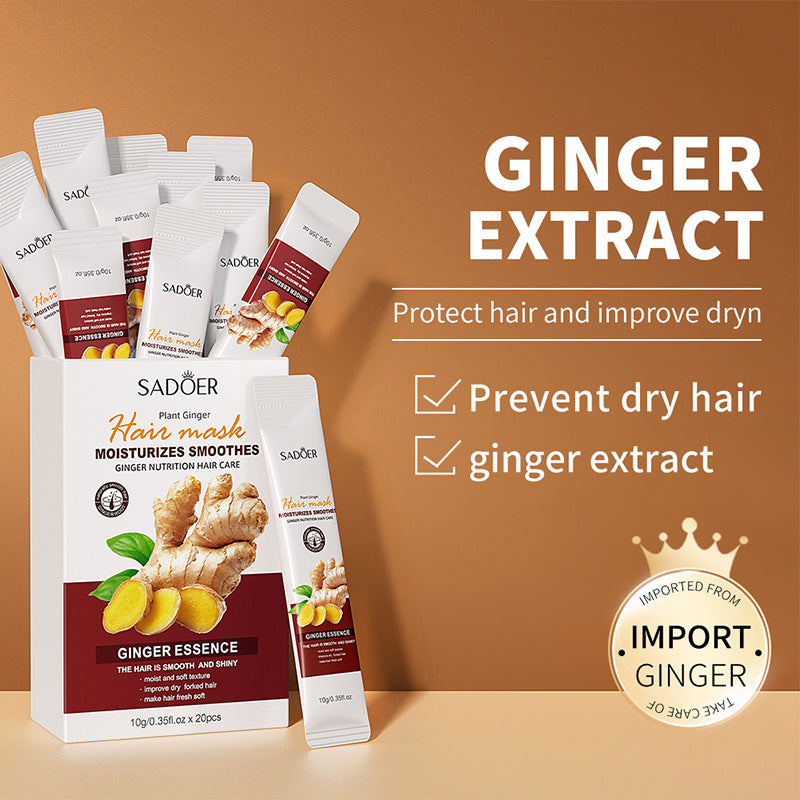SADOER Ginger Refreshing Shampoo for Smooth Hair